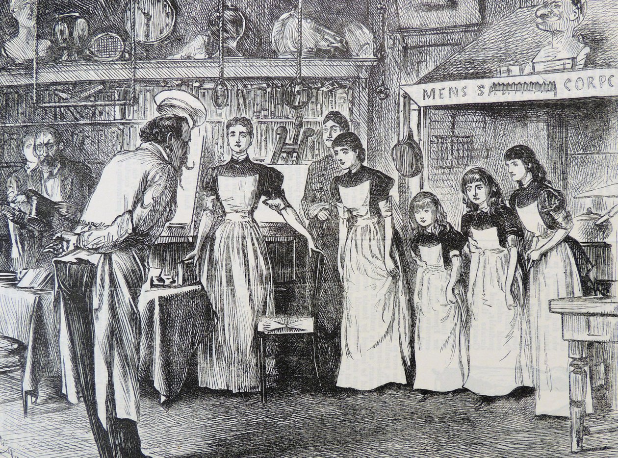 A Sala da Escola como deve ser de George du Maurier