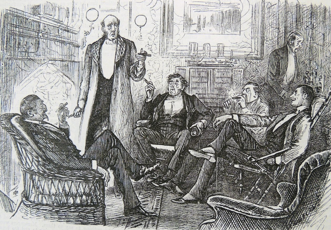 O Salão de Fumo de George du Maurier