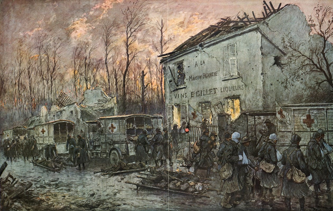 &39;O automóvel durante a guerra&39; de Georges Bertin Scott
