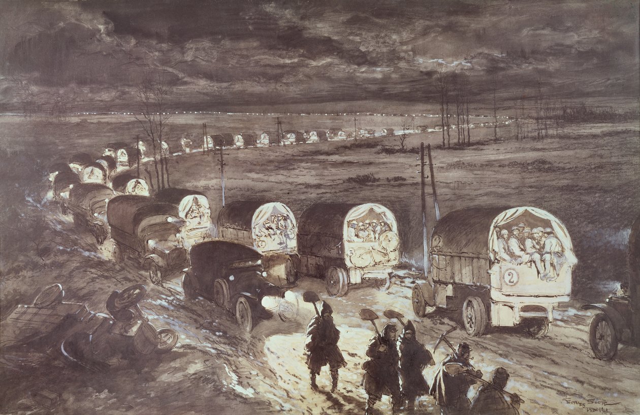 A estrada sagrada, 1918 de Georges Bertin Scott