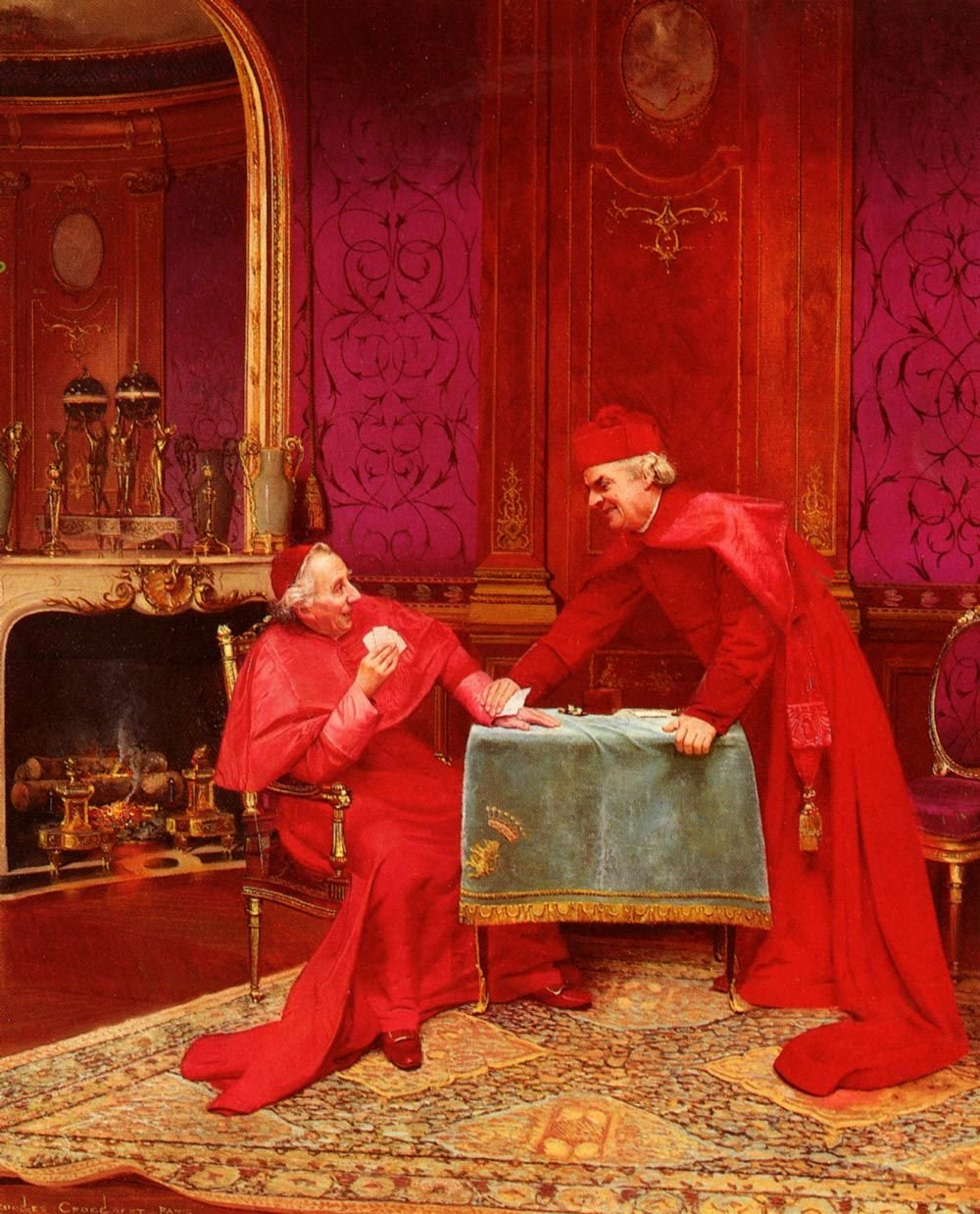 A mão vencedora de Georges Croegaert