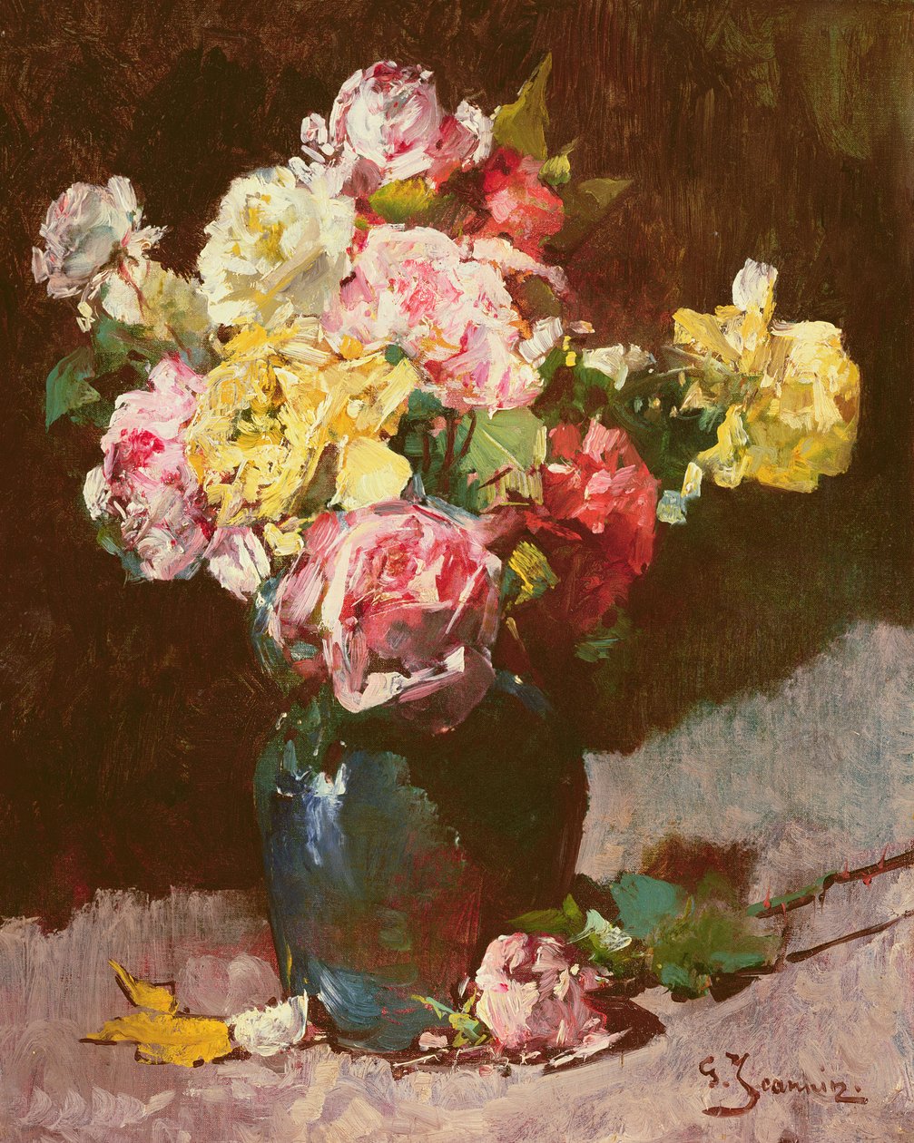 Vaso de flores de Georges Jeannin