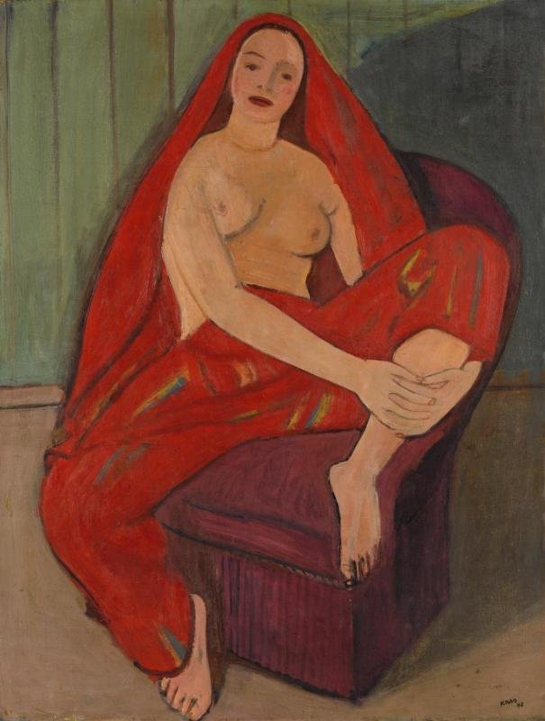 Odalisque rougen de Georges Karpeles