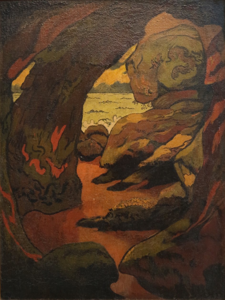 Caverna em Camaret de Georges Lacombe