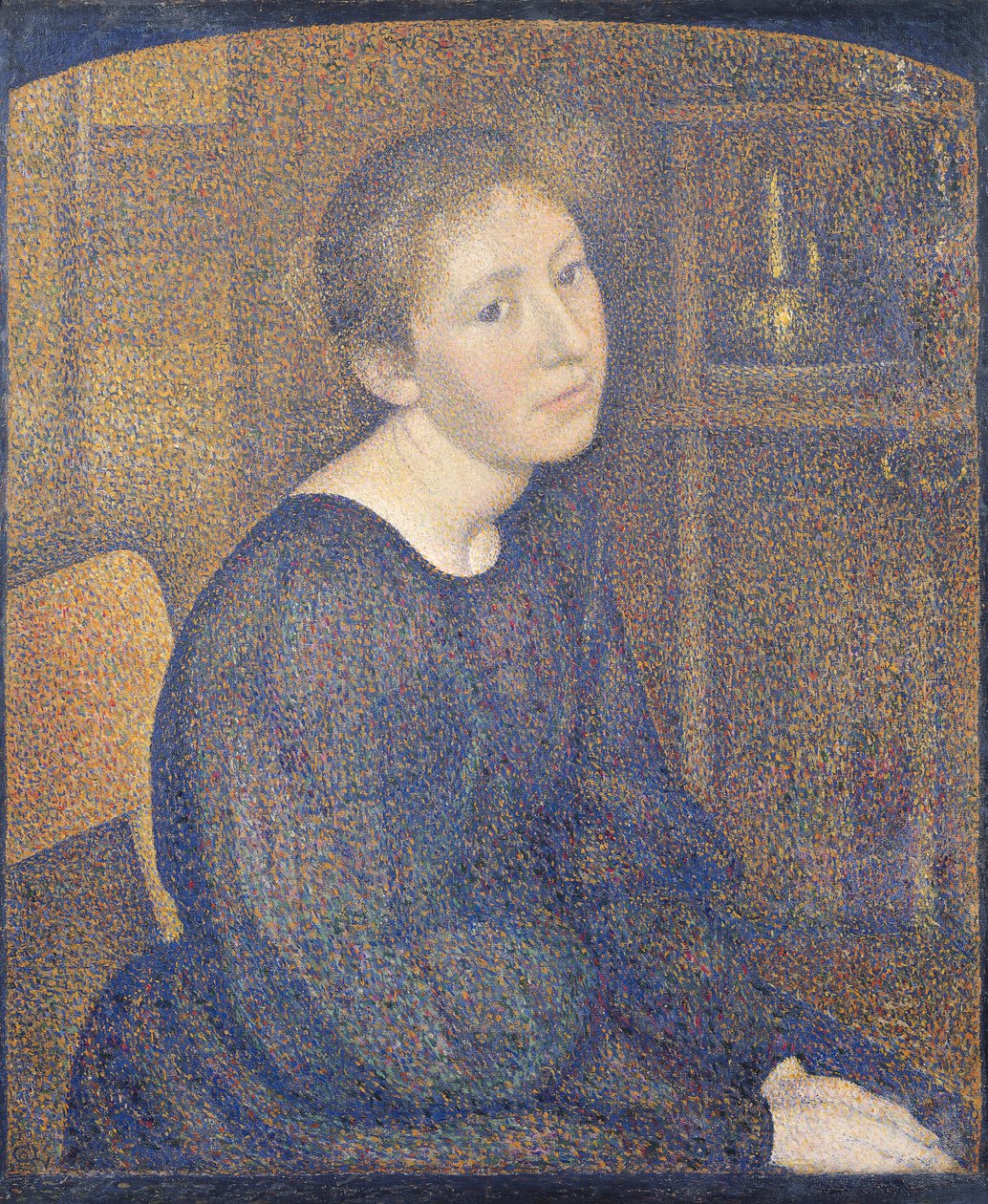 Aline Marechal (1868-1938) 1892  de Georges Lemmen