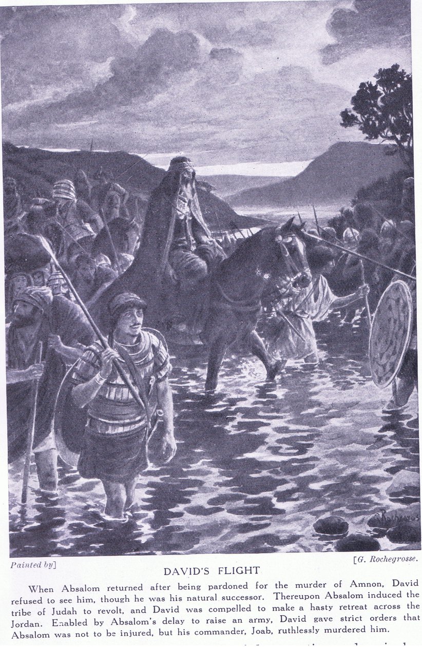 Voo de David de Georges Marie Rochegrosse