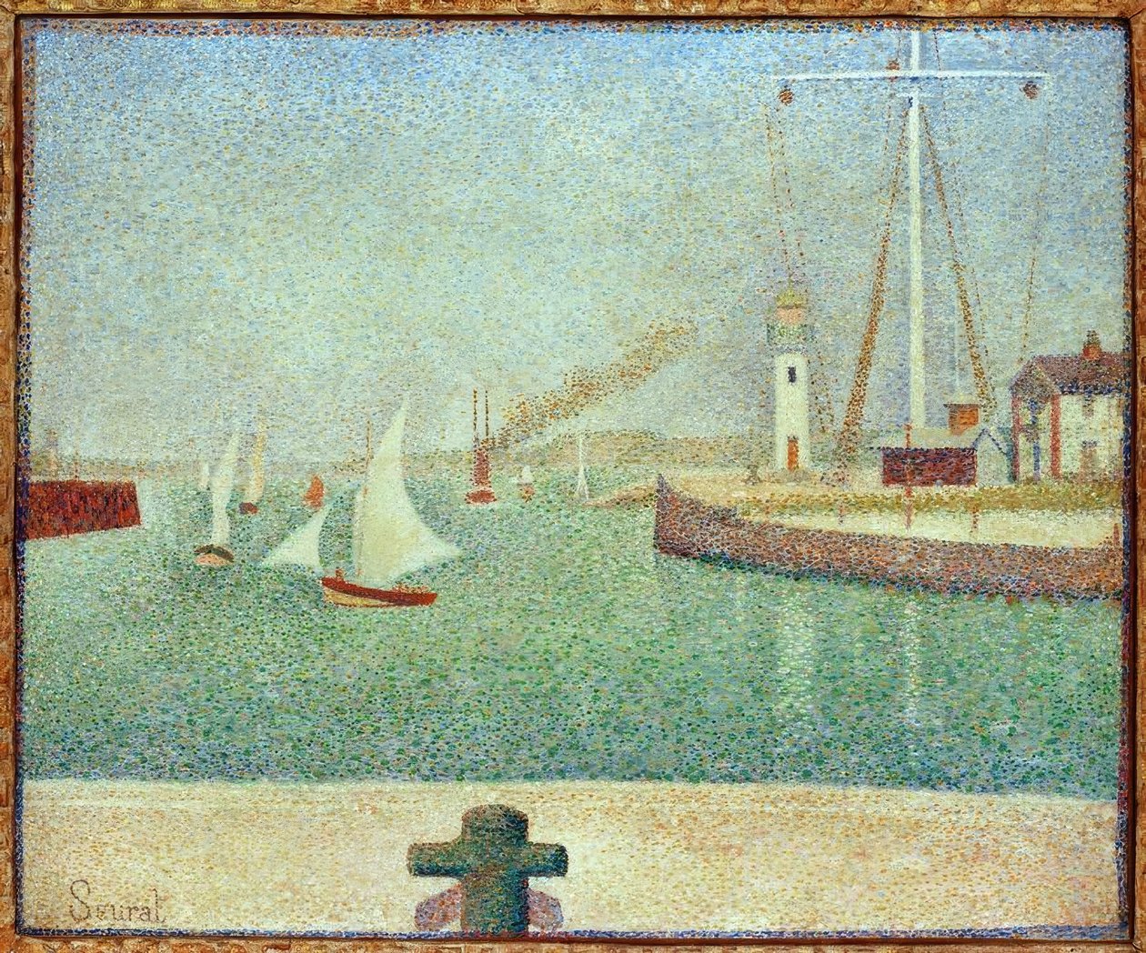 Porto de Honfleur de Georges Seurat