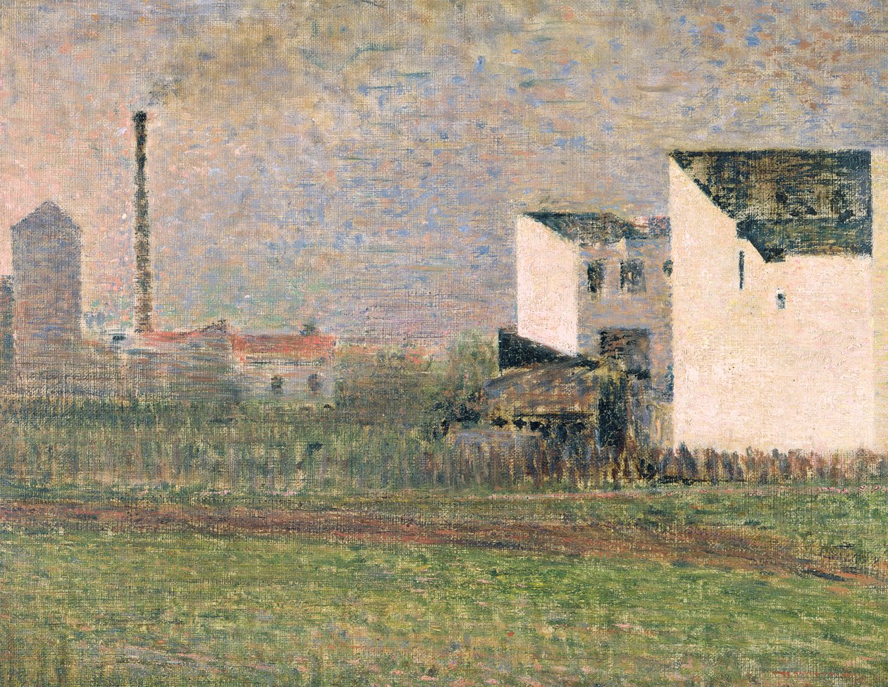 Subúrbio, c.1882 de Georges Seurat