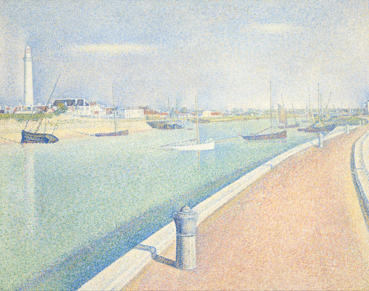 O Canal de Gravelines, Philippe Petit Fort de Georges Seurat