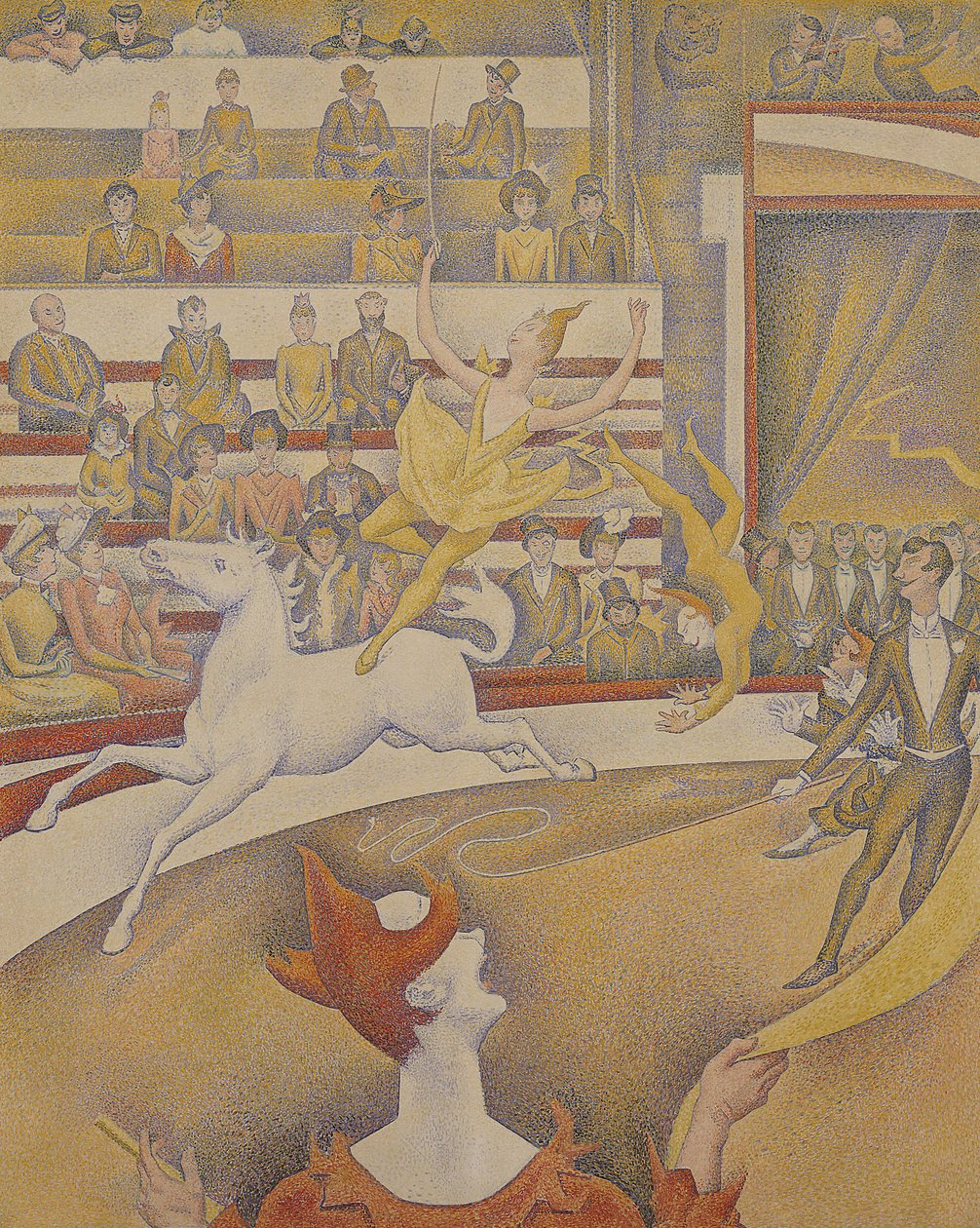 O Circo, 1891 de Georges Seurat
