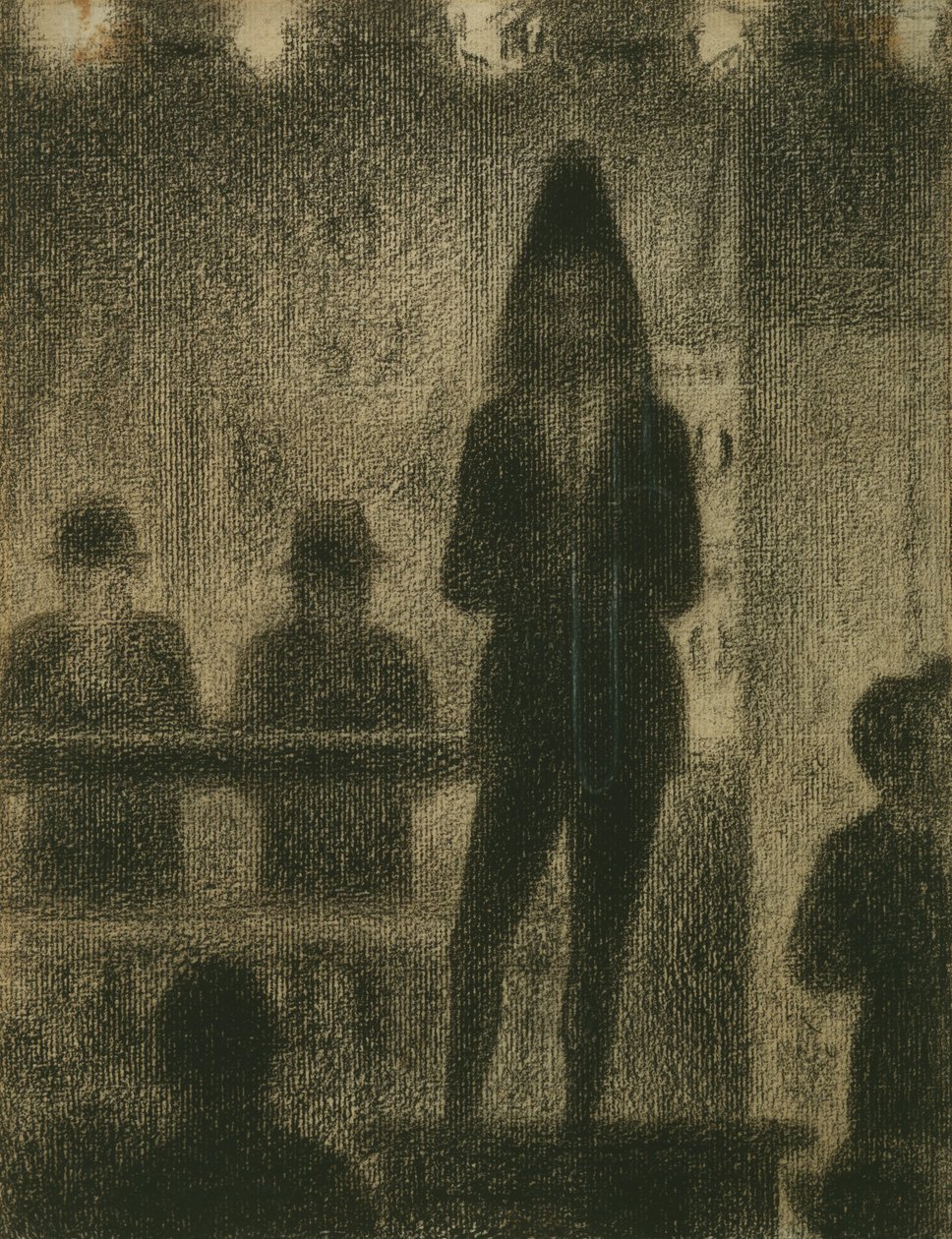 Trombonista (Study for Circus Side Show) de Georges Seurat