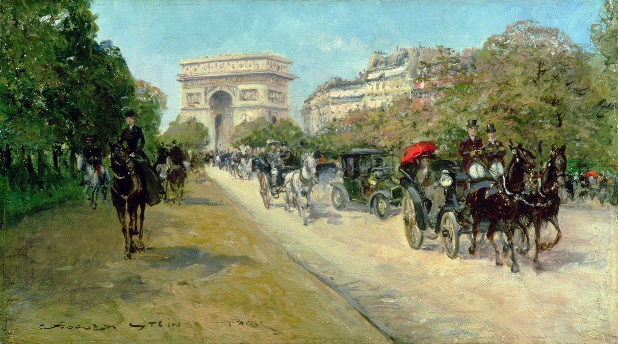 Boulevard em Paris de Georges Stein