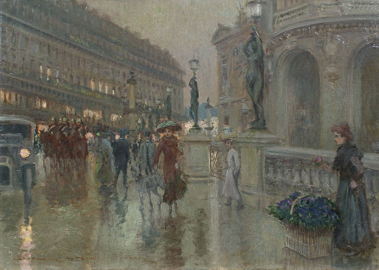 Paris à noite de Georges Stein
