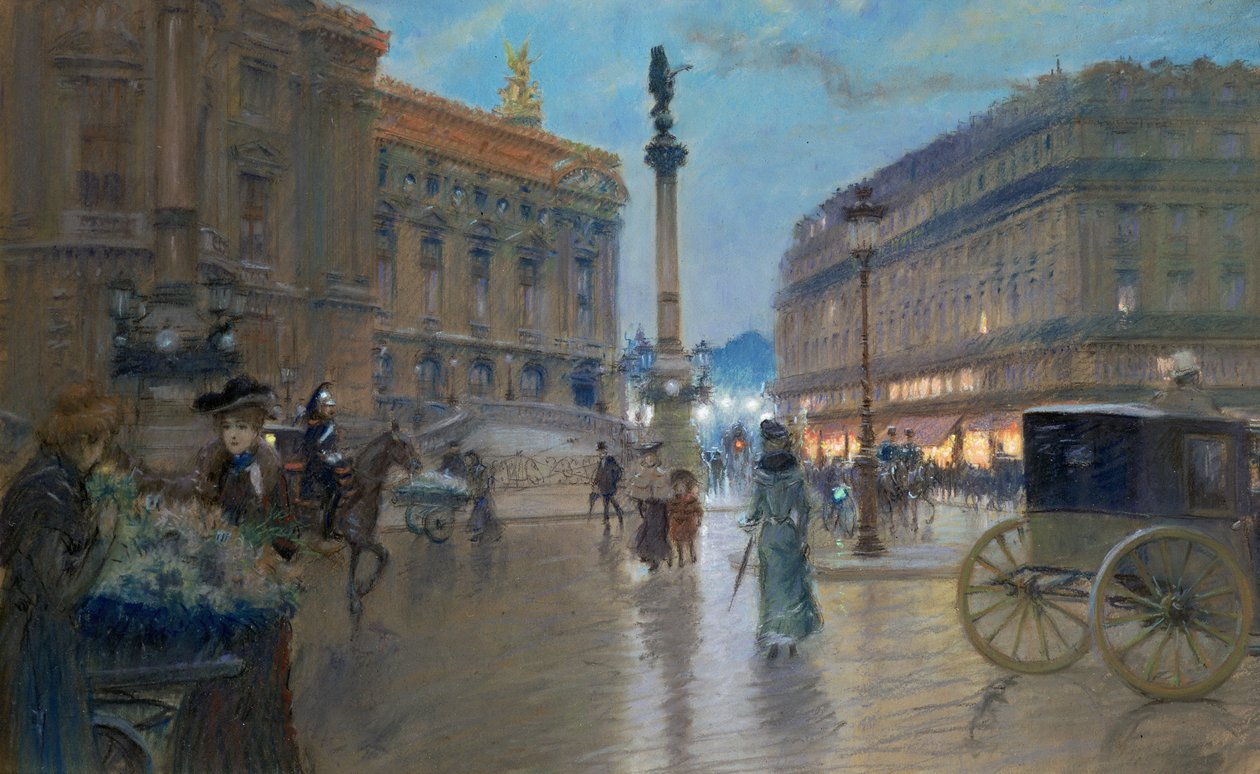 Praça da Ópera, Paris de Georges Stein