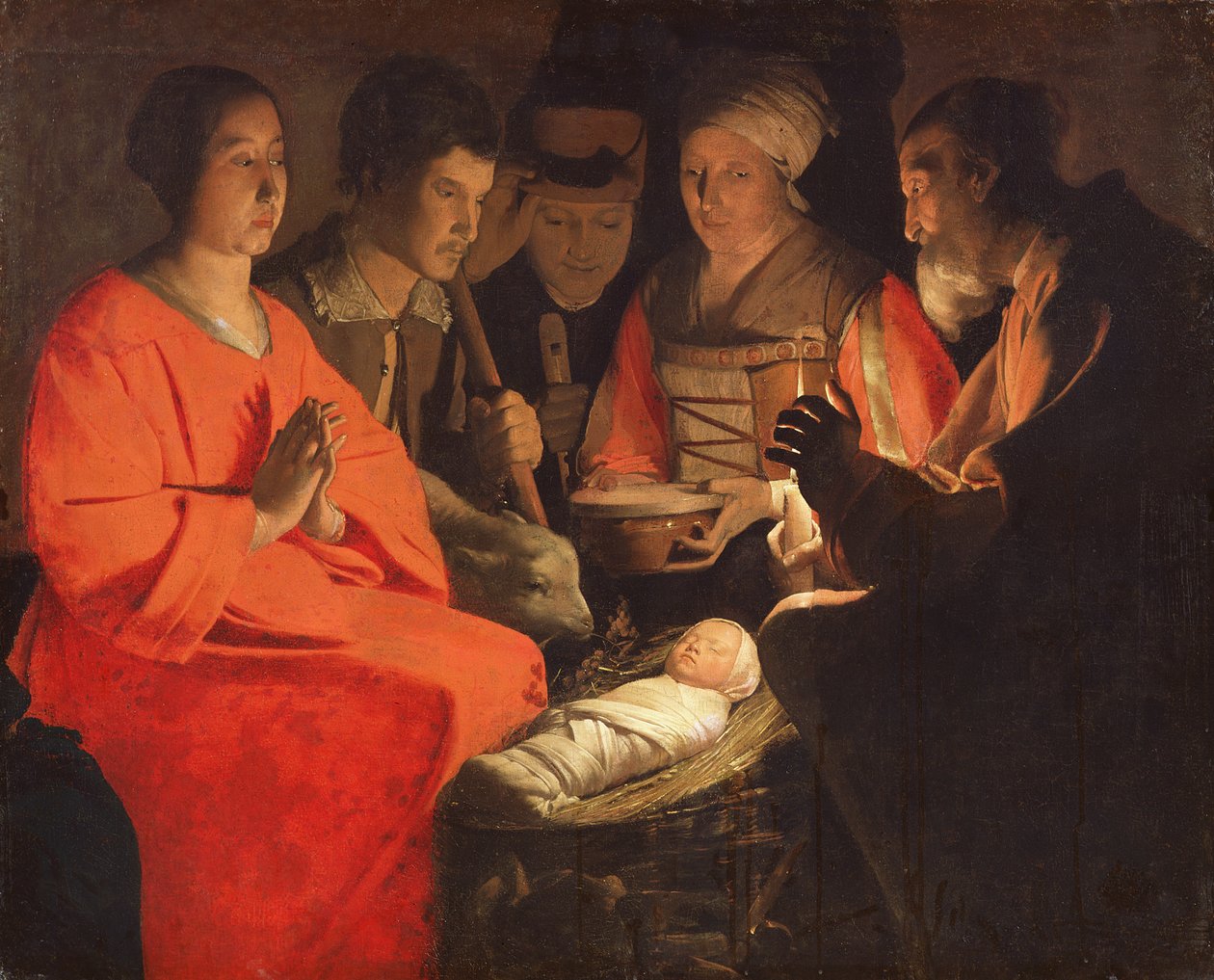 Adoração dos pastores de Georges de La Tour