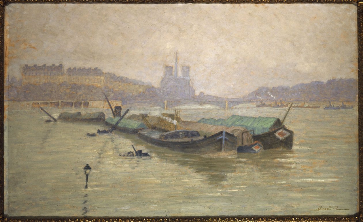 Ile Saint-Louis e Notre-Dame, vistas da Pont d