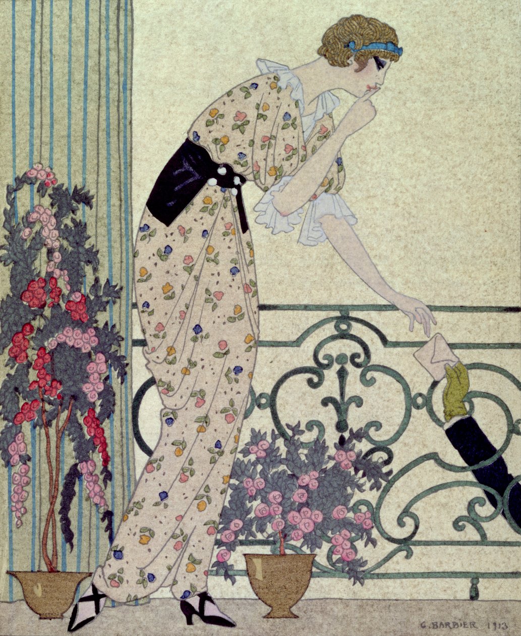 "Gazette du Bon Ton", placa de fantasia do "N