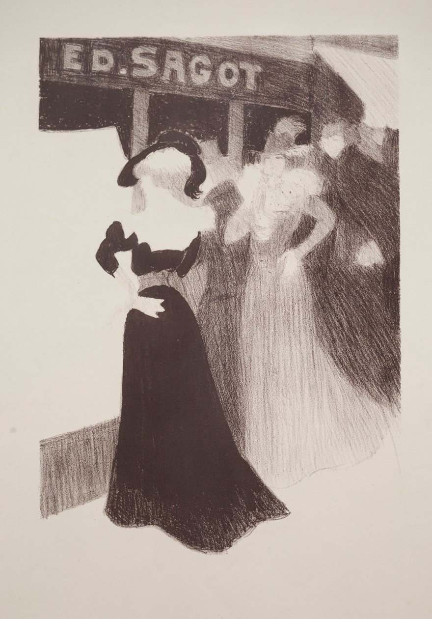 Galeria da resposta, 1898. de Georges Alfred Bottini