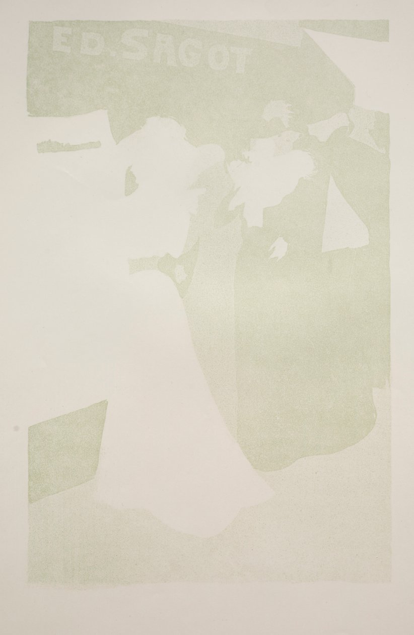 Galeria da resposta, 1898. de Georges Alfred Bottini
