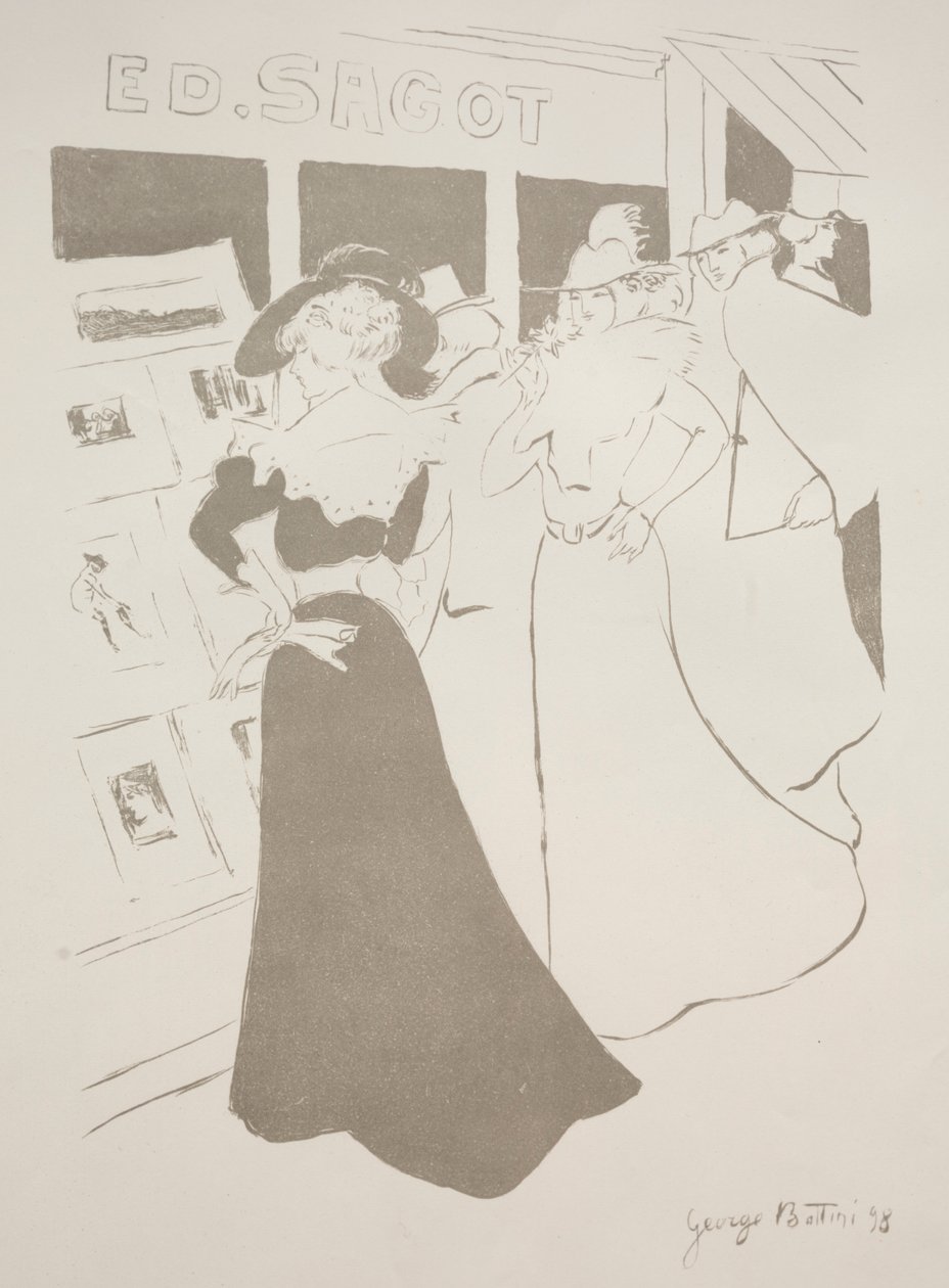 Galeria Sagots, 1898. de Georges Alfred Bottini