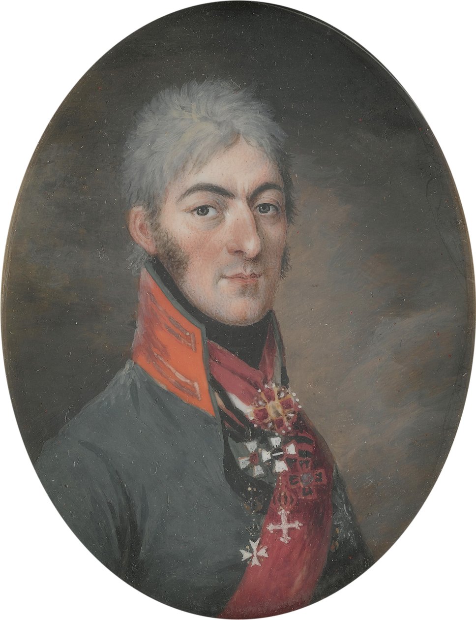 Príncipe Simon Bagratovich de Bagrationi Imereti 1771-, 1806. de Georges Antoine Keman