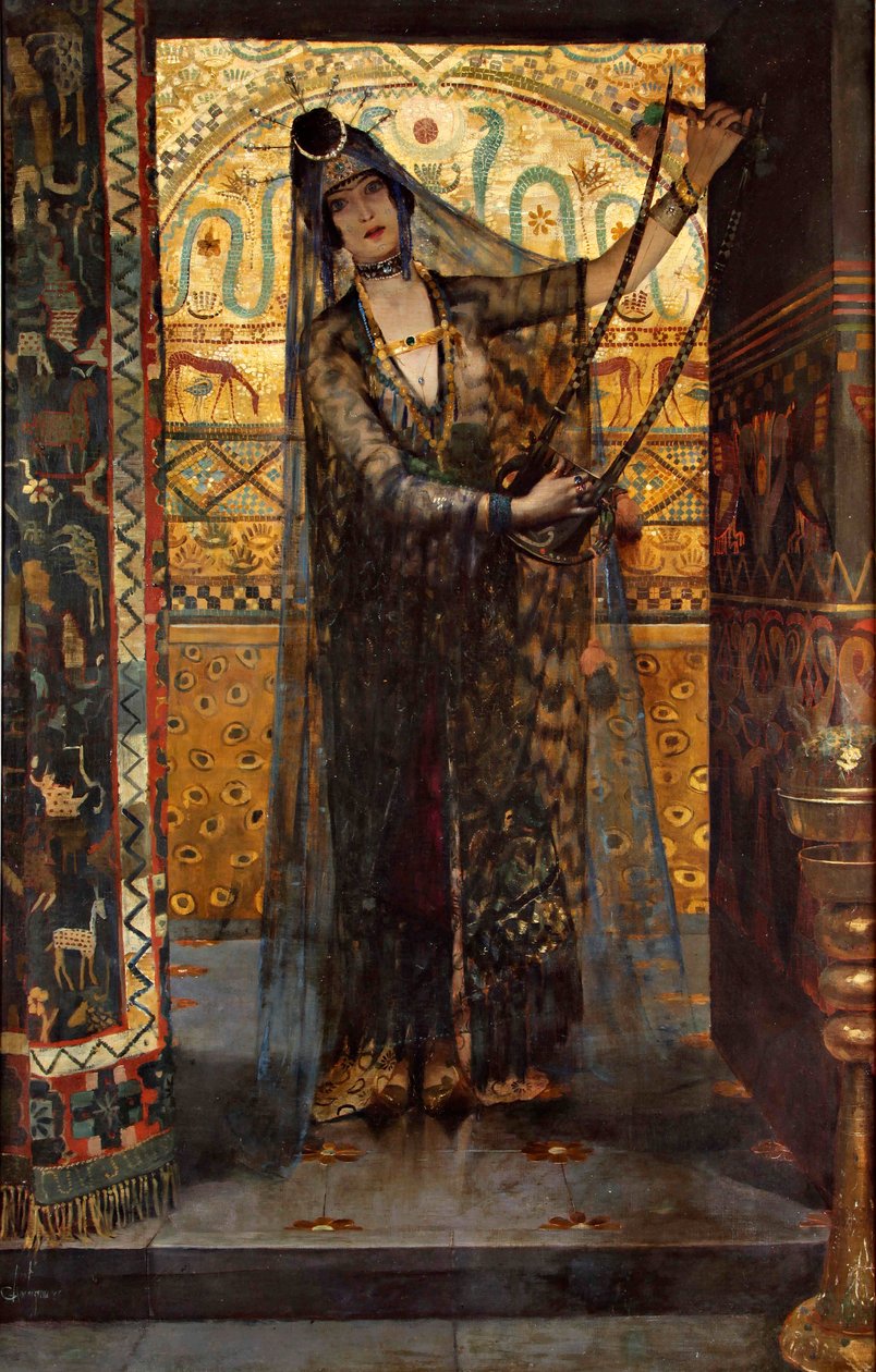 Salambô, 1886. de Georges Antoine Rochegrosse