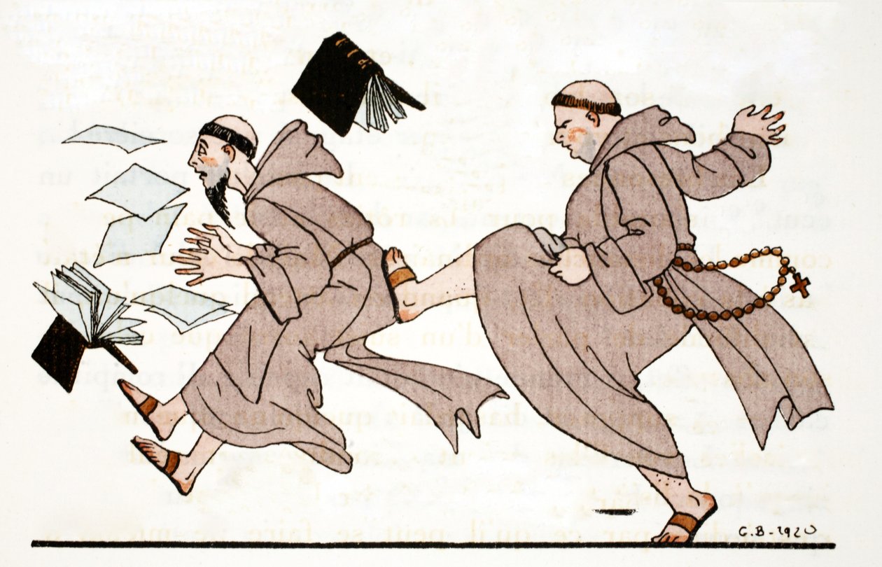 Ser perseguido pelo Abade de Georges Barbier