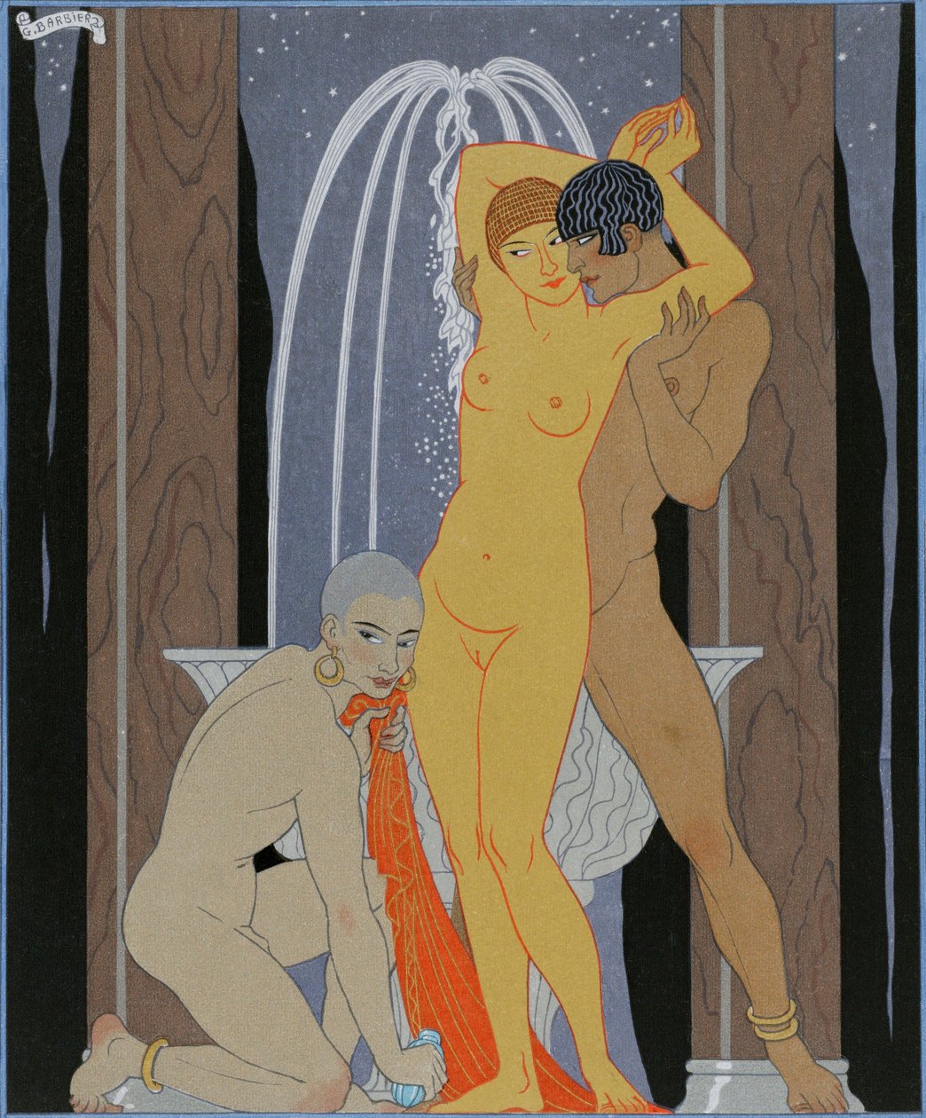 Clodia, Matriz Immodest de Georges Barbier
