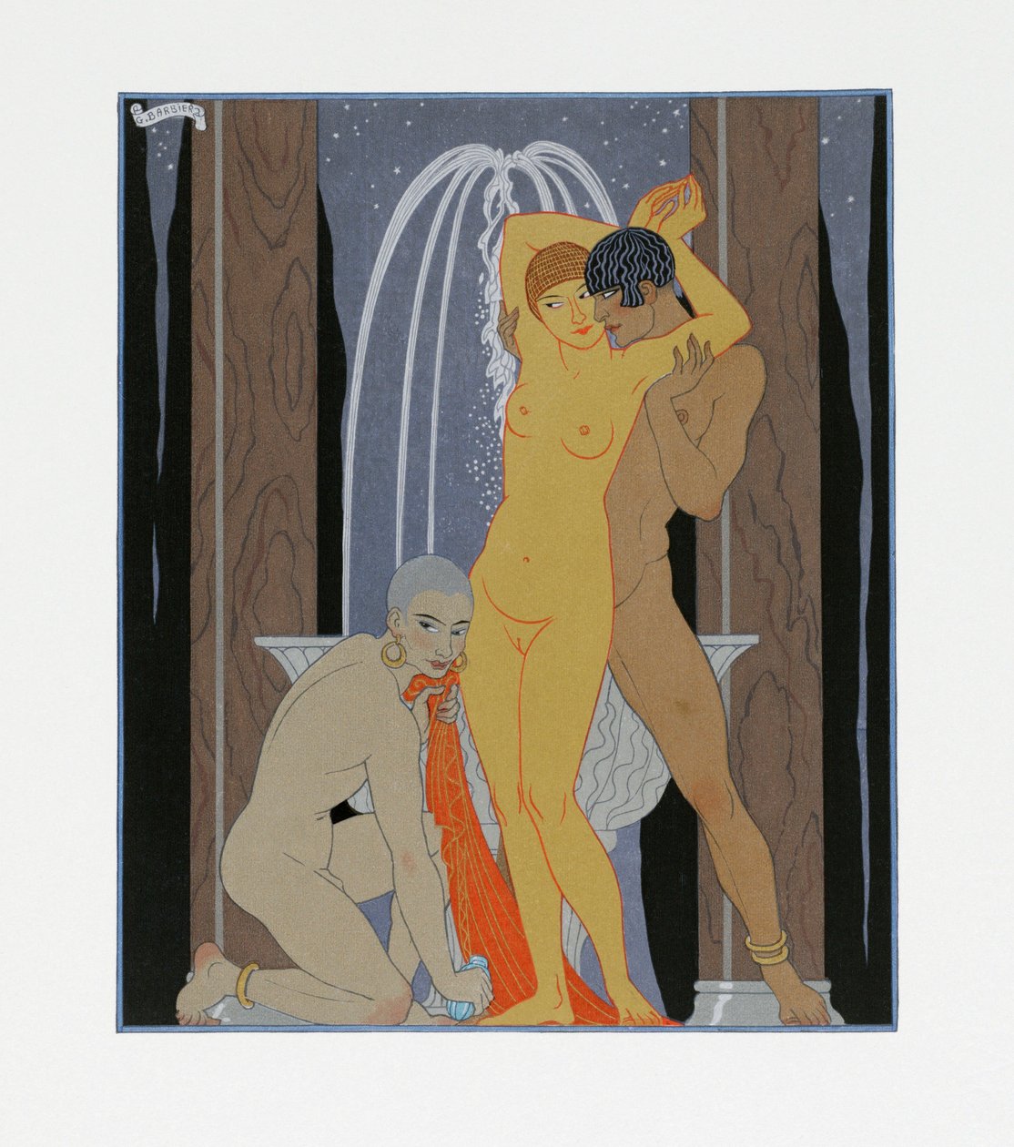 Clodia, Matriz Immodest de Georges Barbier