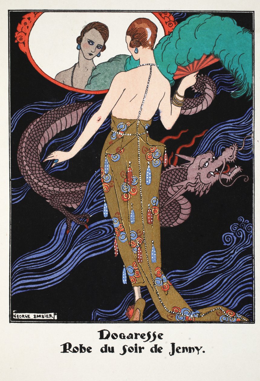 Dogaresse - Vestido de noite da Jenny de Georges Barbier