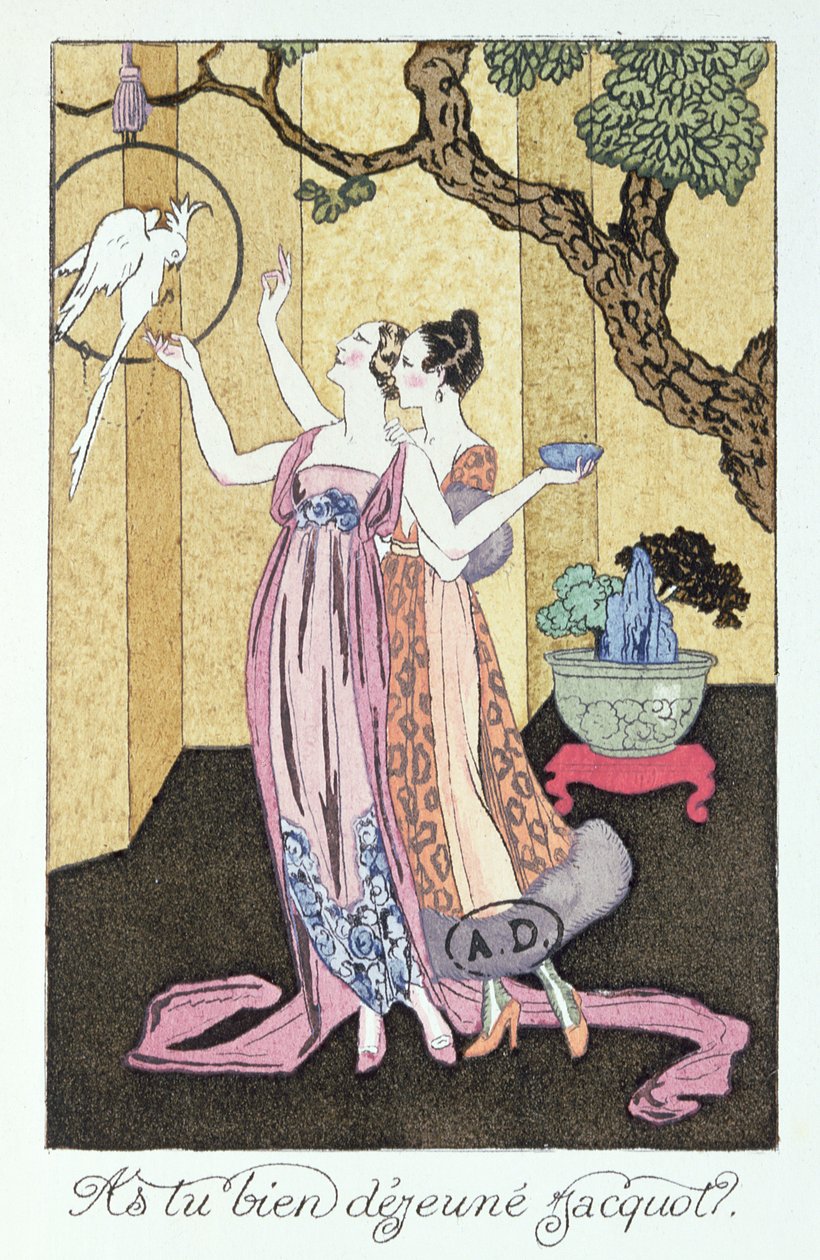 — Você jantou bem, Jacquot? de Georges Barbier