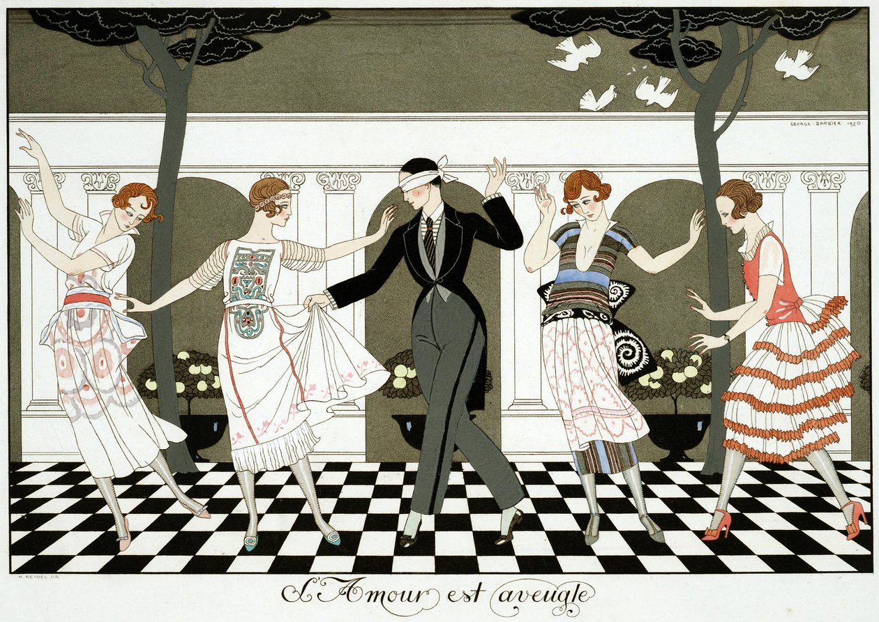 O amor é cego de Georges Barbier