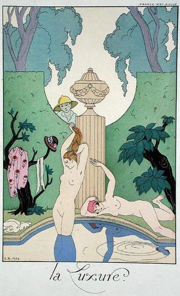 Luxúria de Georges Barbier