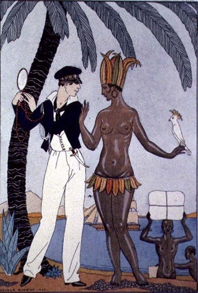 A Bela Nativa de Georges Barbier