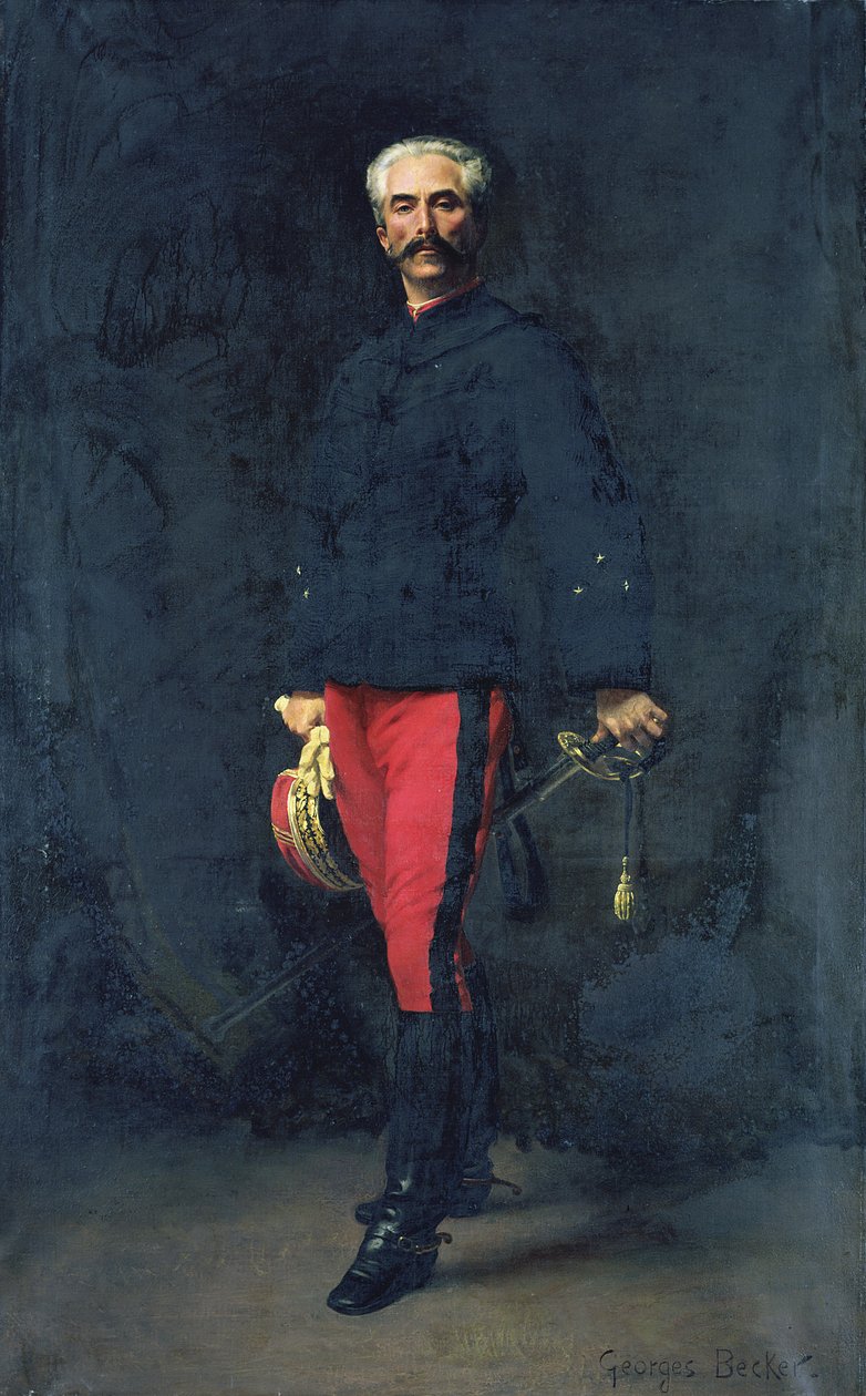 General Gaston Auguste (1830-1909) Marquês de Gallifet de Georges Becker