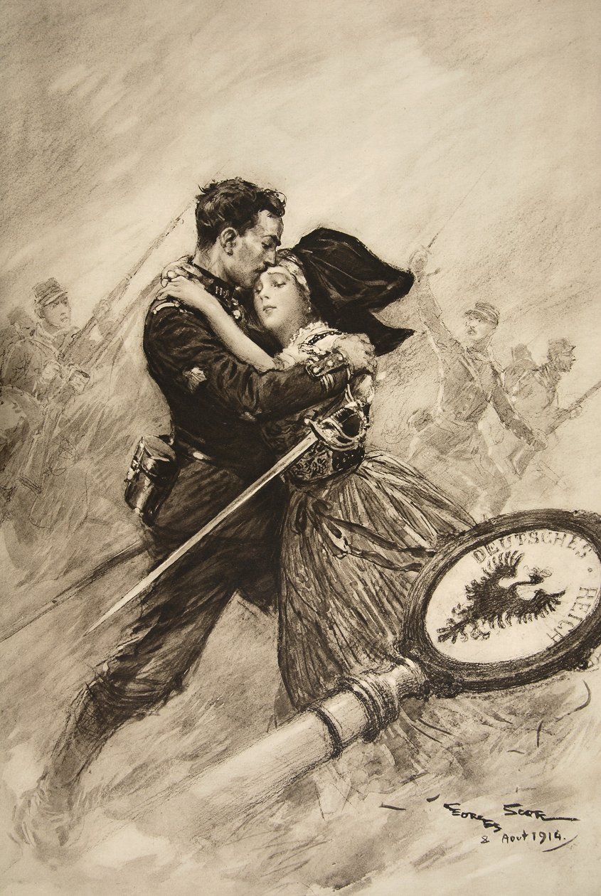 Para o amor e o país, 1914 de Georges Bertin Scott