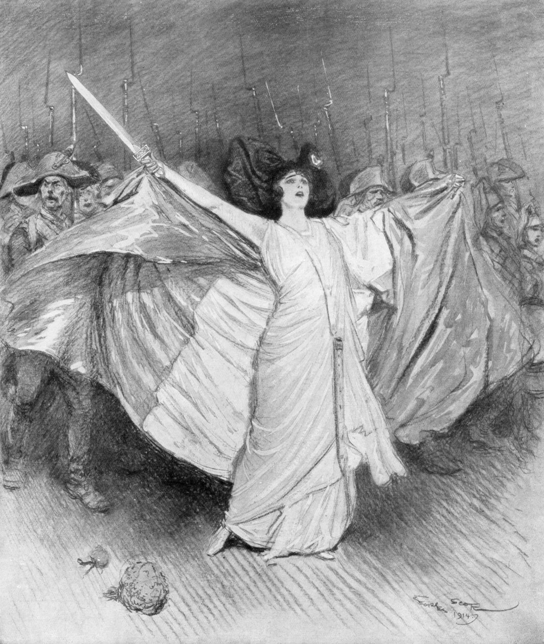 La Marseillaise, LOpera-Comique, 6 de dezembro de 1914 1926. de Georges Bertin Scott