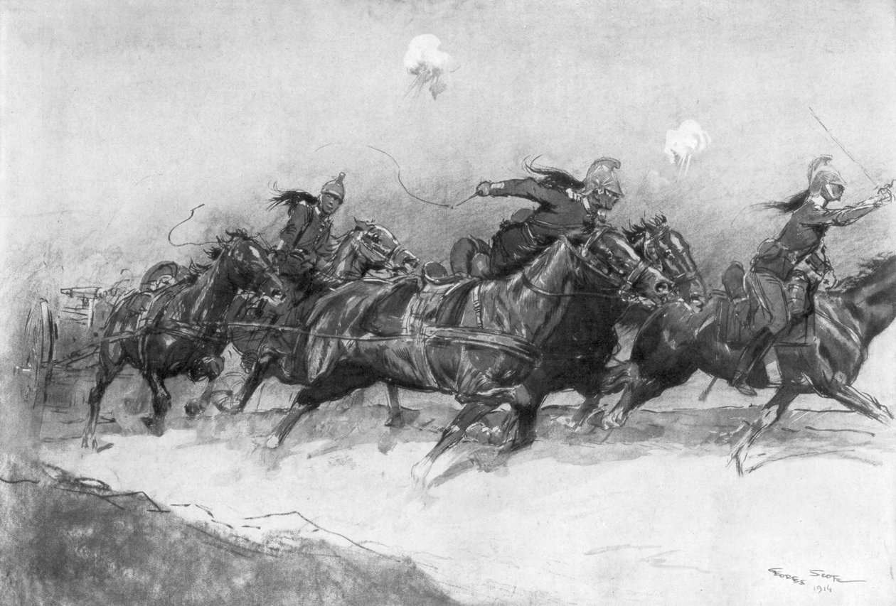 Sob fogo, 1914, 1926. de Georges Bertin Scott