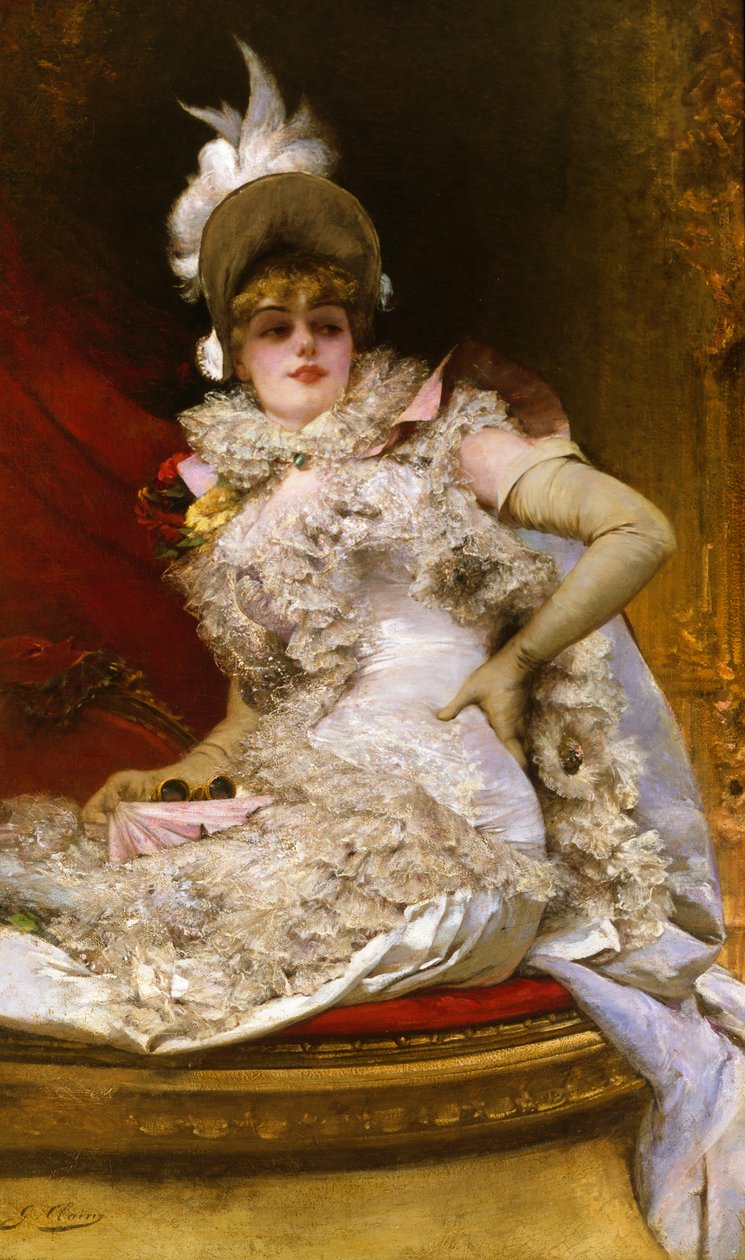 Na ópera de Georges Clairin