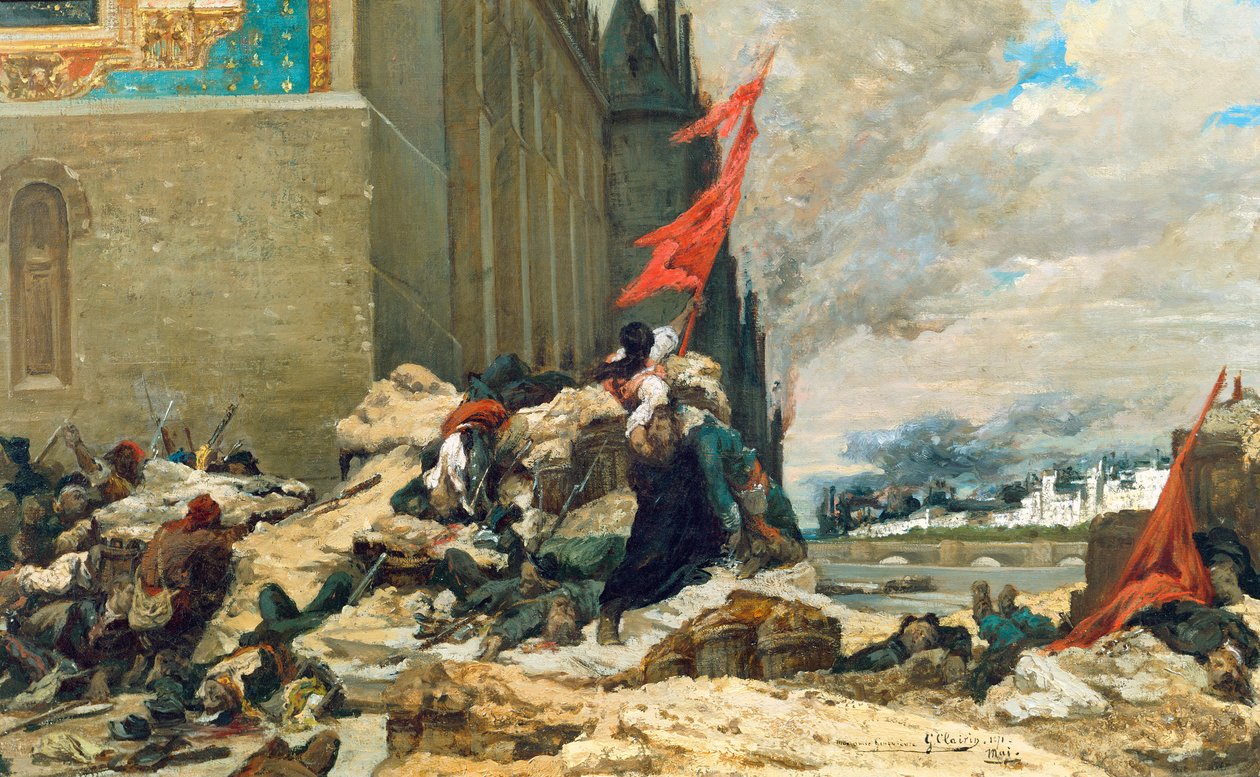 Queima dos Tuileries de Georges Clairin