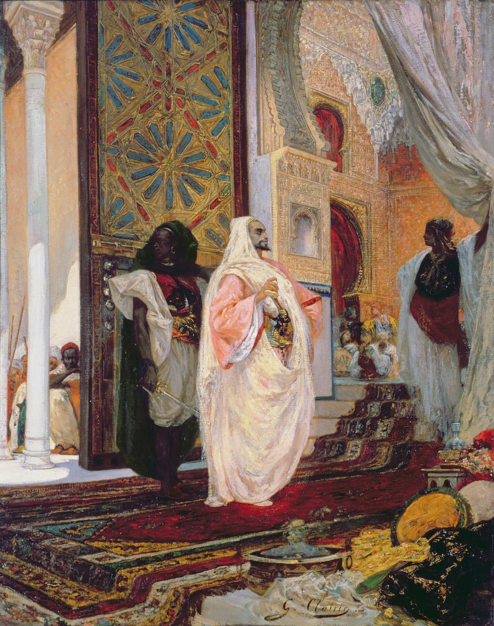 Entrada no Harem de Georges Clairin