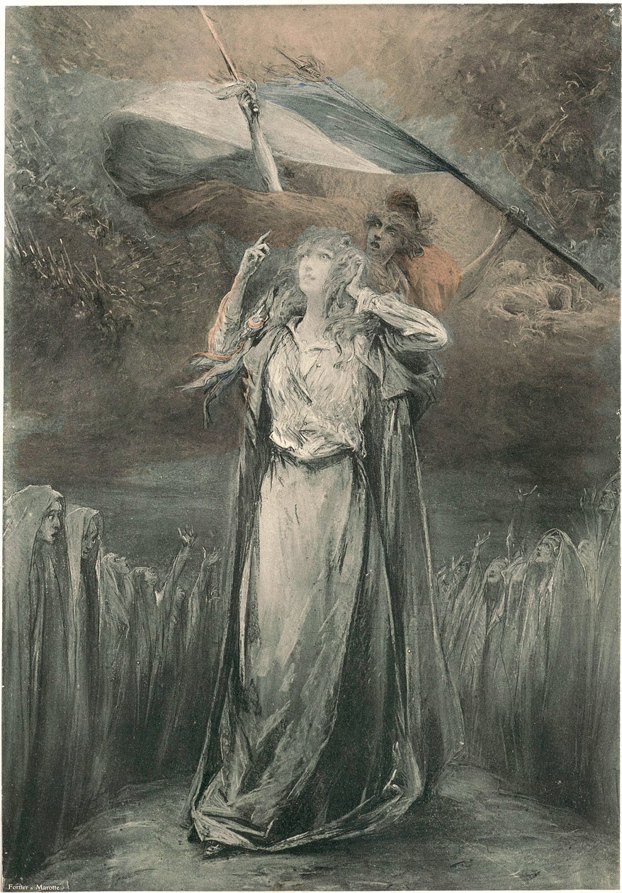 Georges Jules Victor Clairin - Théroigne de Méricourt de Georges Clairin
