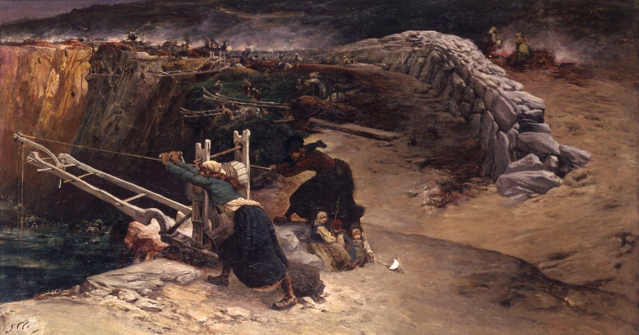 Os queimadores de algas de Georges Clairin
