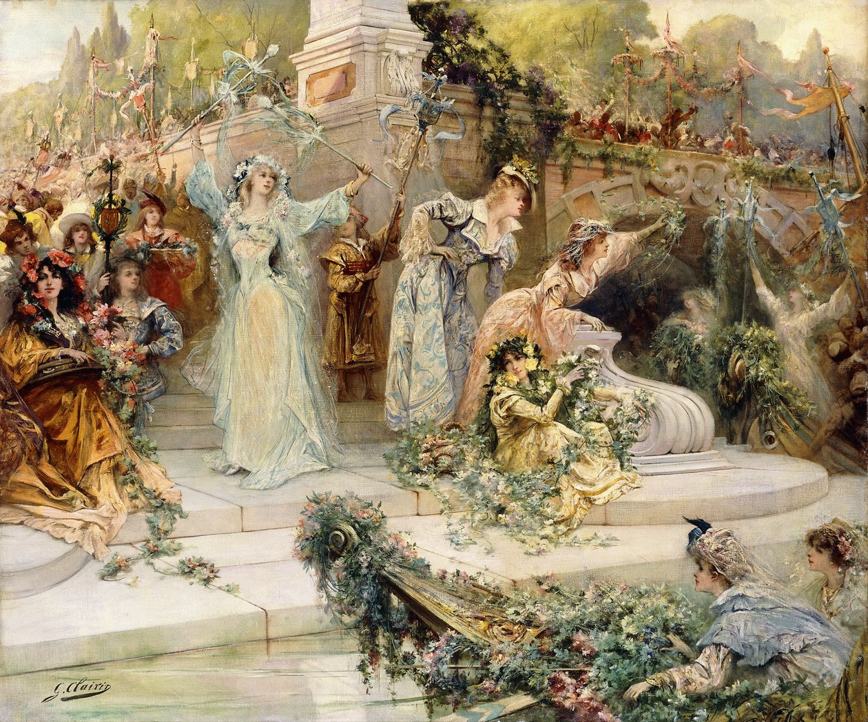 O festival, de Georges Clairin