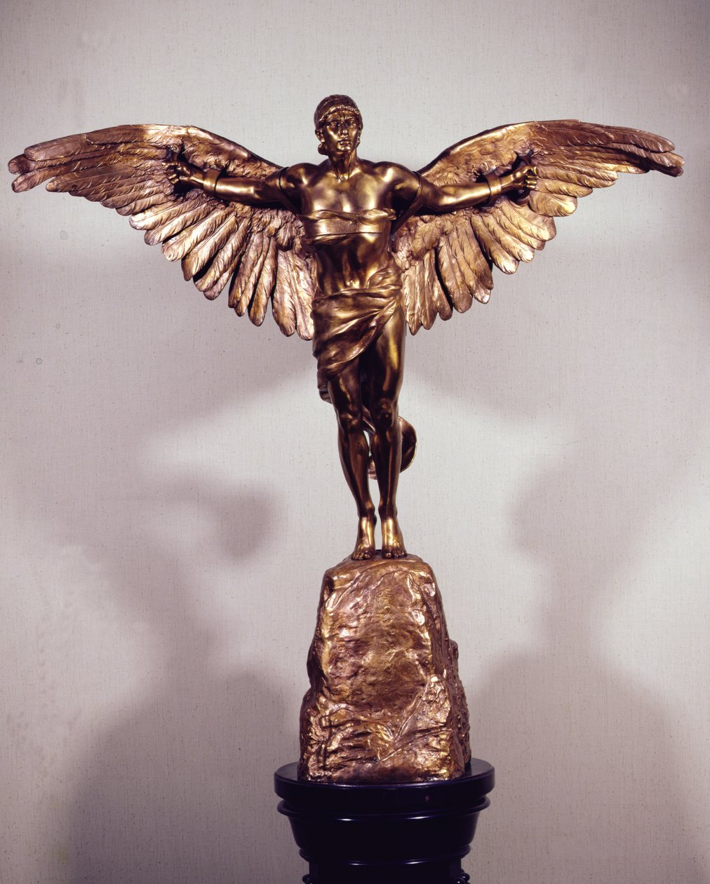 A Conquista do Ar (bronze) de Georges Colin