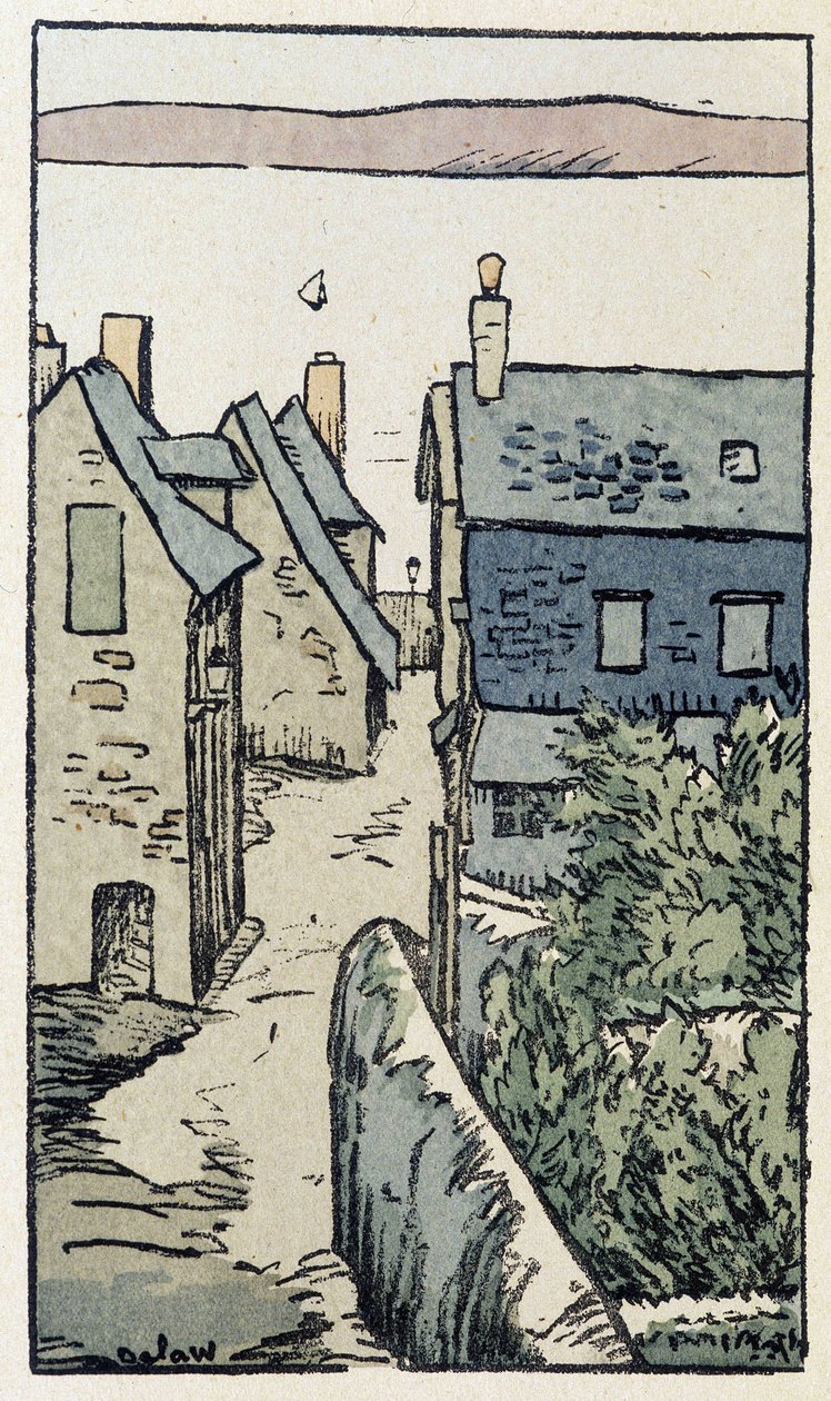 Honfleur - em "Sur les chemins de France" por Georges Delaw de Georges Delaw