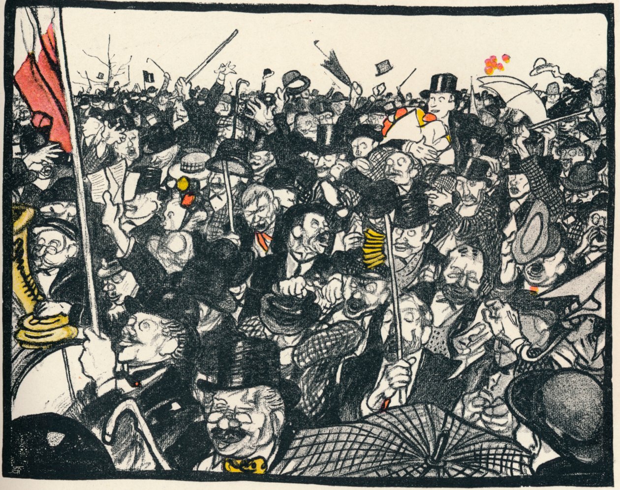 O Eleitor Triunfante, c1911 de Georges Dupuis