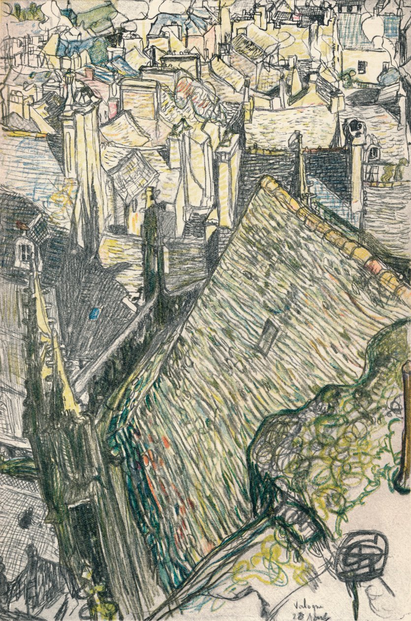 Vista de Valogne, c1911 de Georges Dupuis