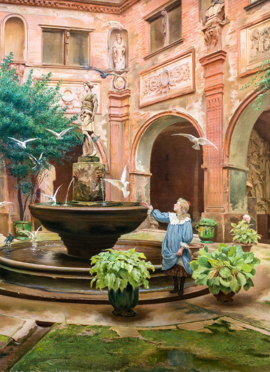 O pequeno claustro dos Agostinhos de Georges François Castex