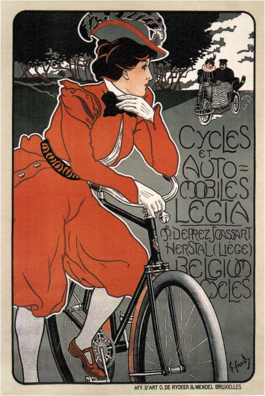 Cycles Automobilees Legia, 1898 de Georges Gaudy